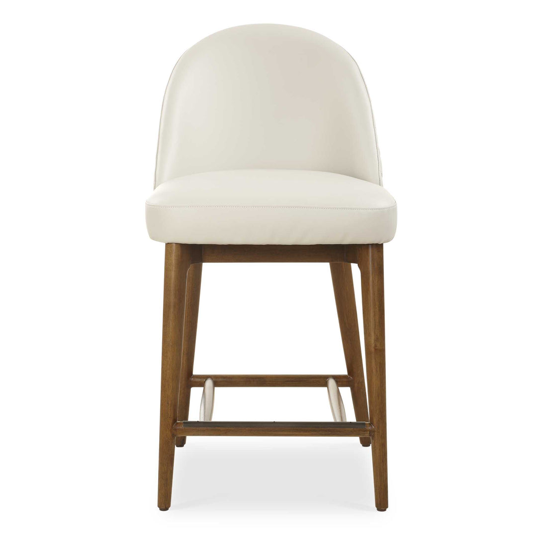 American Home Furniture Uttermost Stitches Leather Counter Stool