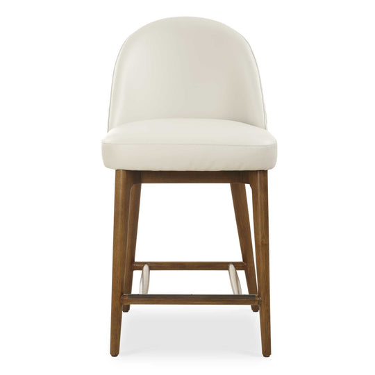 American Home Furniture Uttermost Stitches Leather Counter Stool