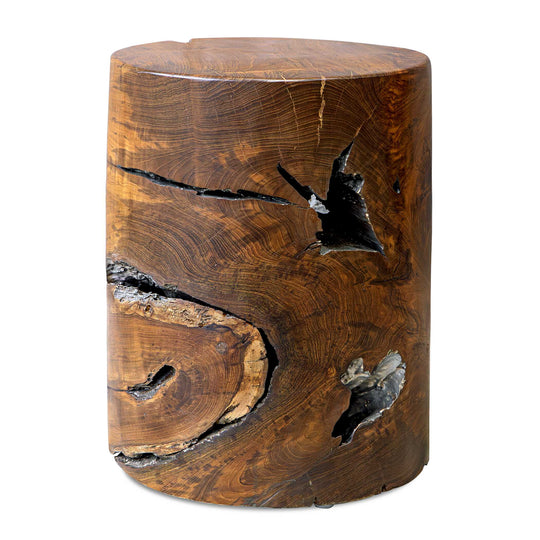 American Home Furniture Uttermost Rafe Wooden Accent Stool