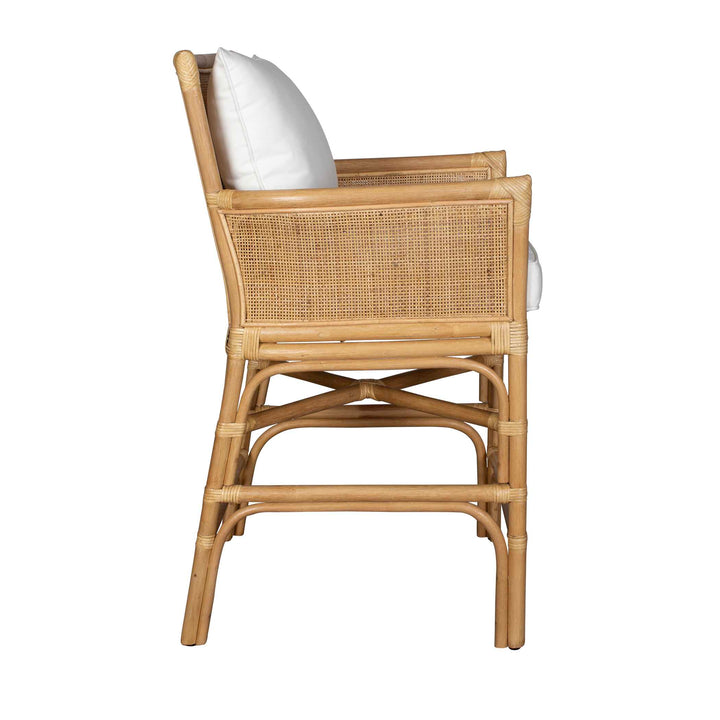 American Home Furniture Uttermost Pacific Rattan Counter Stool