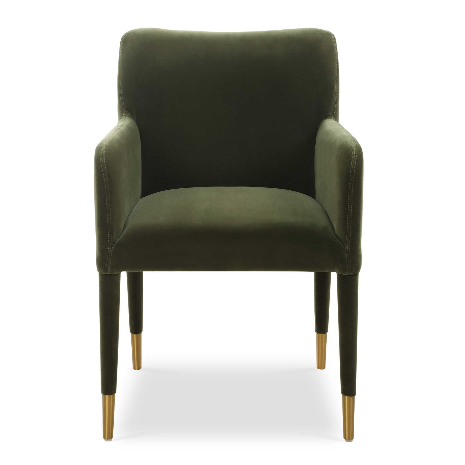 American Home Furniture Uttermost Conifer Moss Dining Arm Chair Set of 2