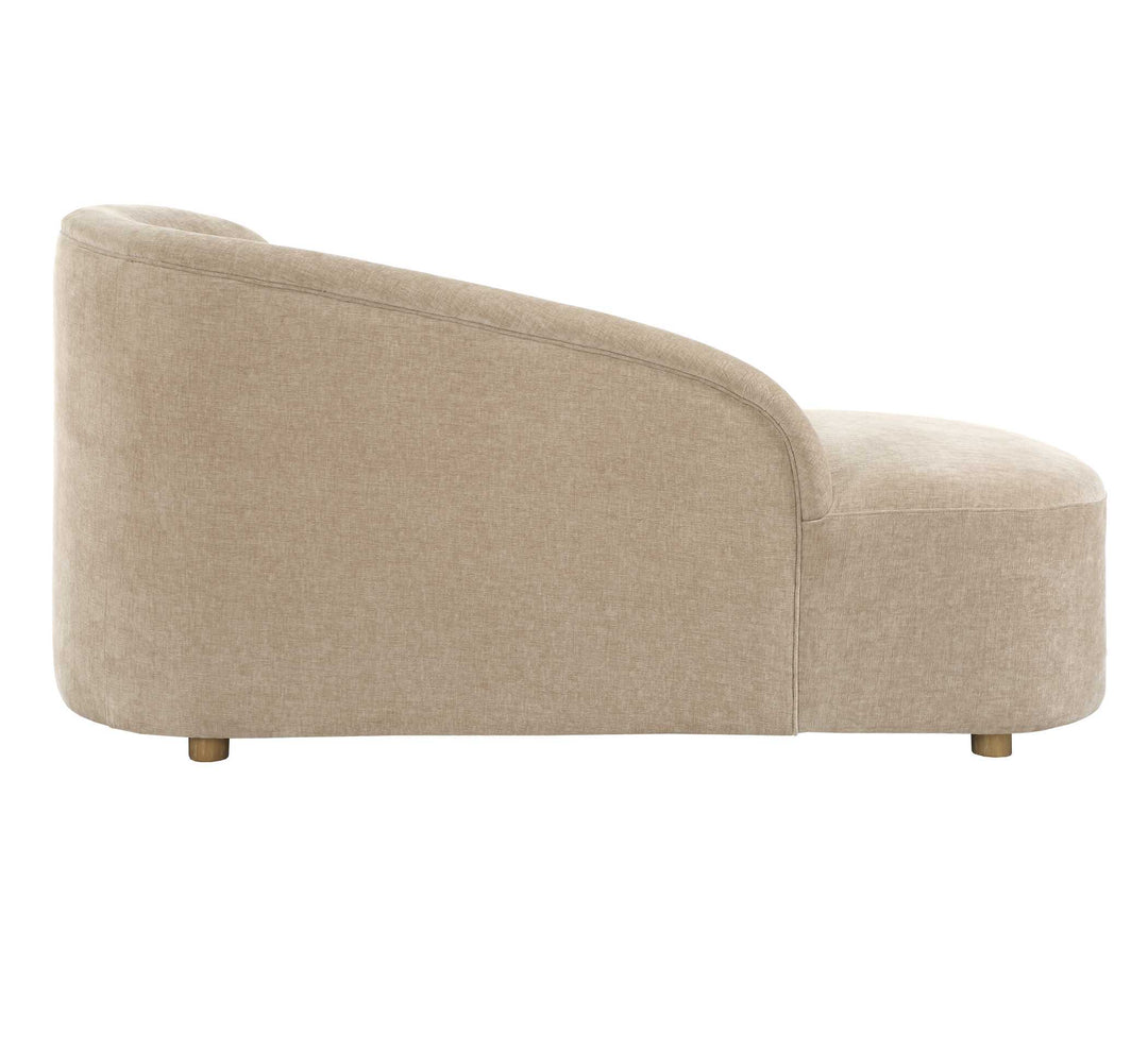 American Home Furniture Uttermost Fae Arm Chaise Lounge