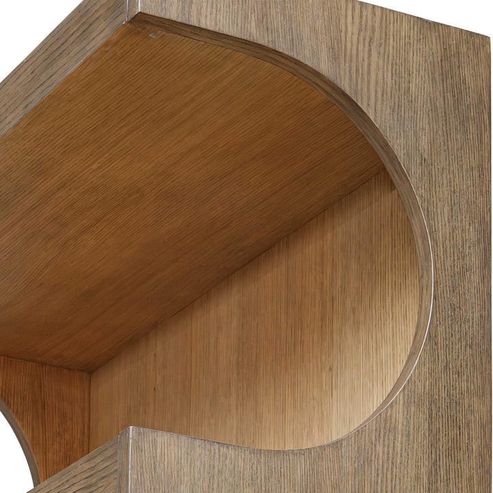 American Home Furniture Uttermost Osrick Modern Etagere