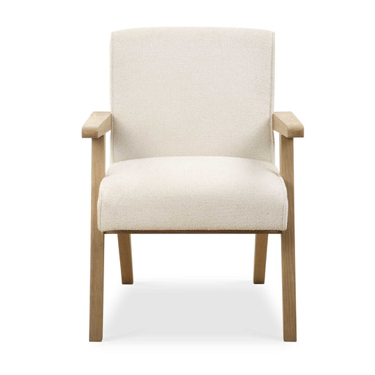 American Home Furniture Uttermost Blakely White Dining Arm Chair Set of 2
