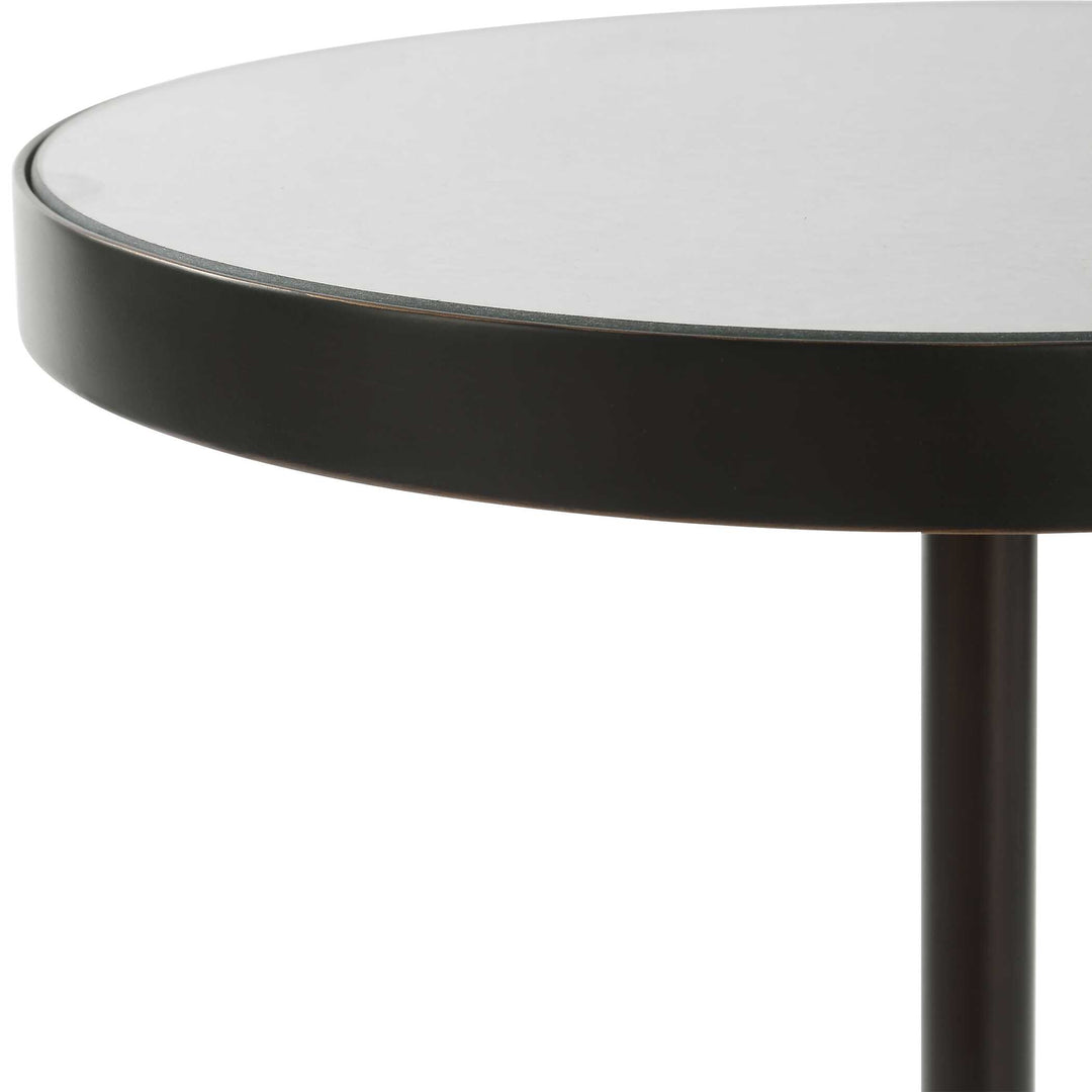 American Home Furniture Uttermost Odesa Marble Accent Table
