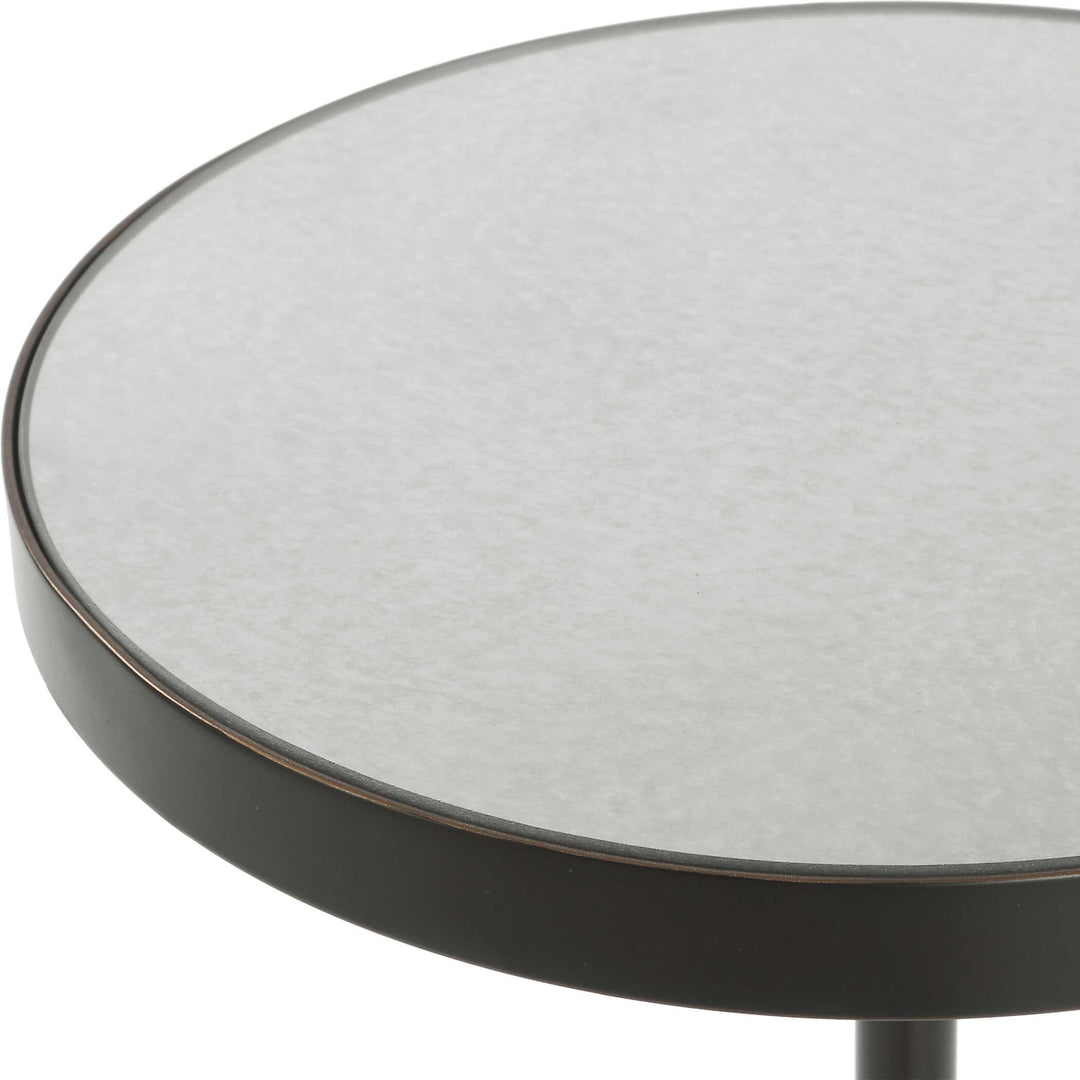American Home Furniture Uttermost Odesa Marble Accent Table