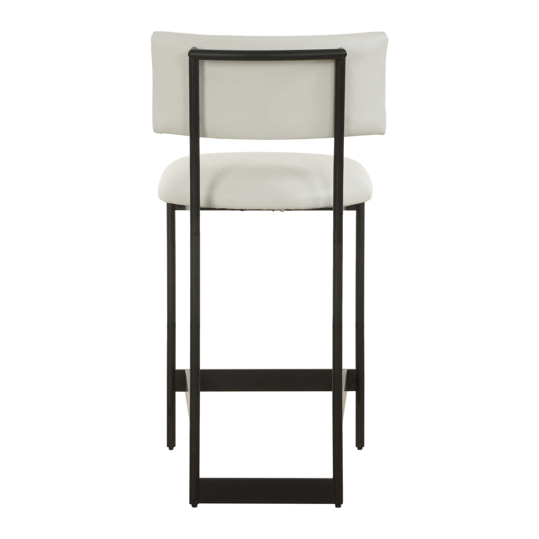 Apsley Black Counter Stool