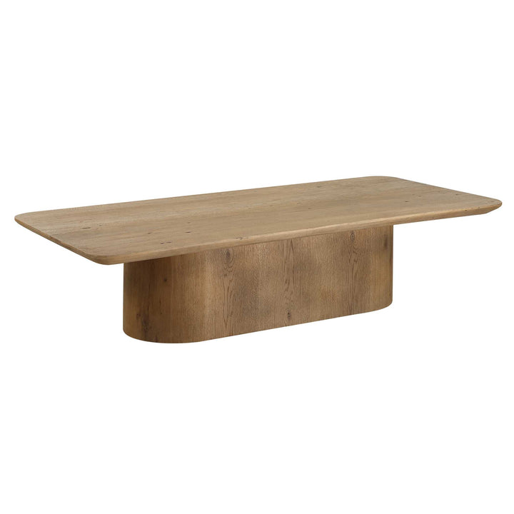 American Home Furniture Uttermost Camerlin Oak Coffee Table