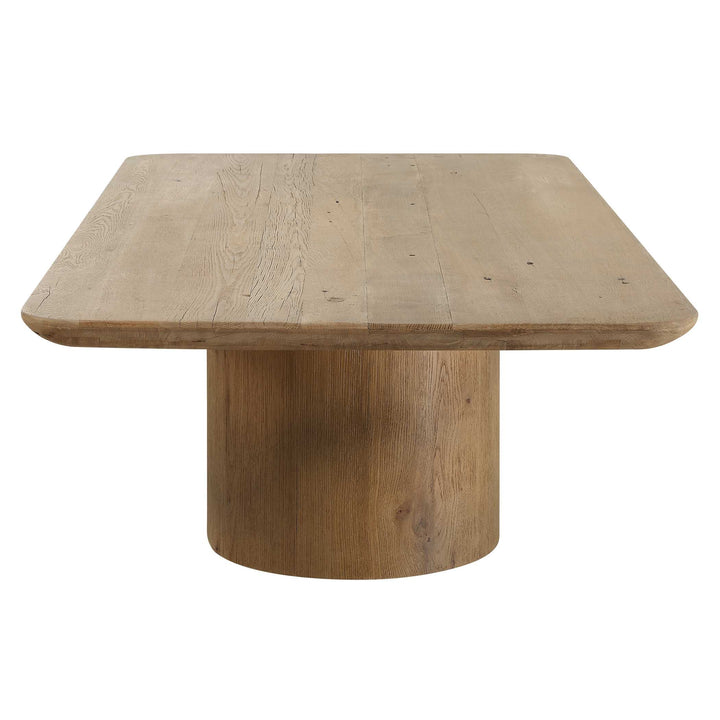 American Home Furniture Uttermost Camerlin Oak Coffee Table