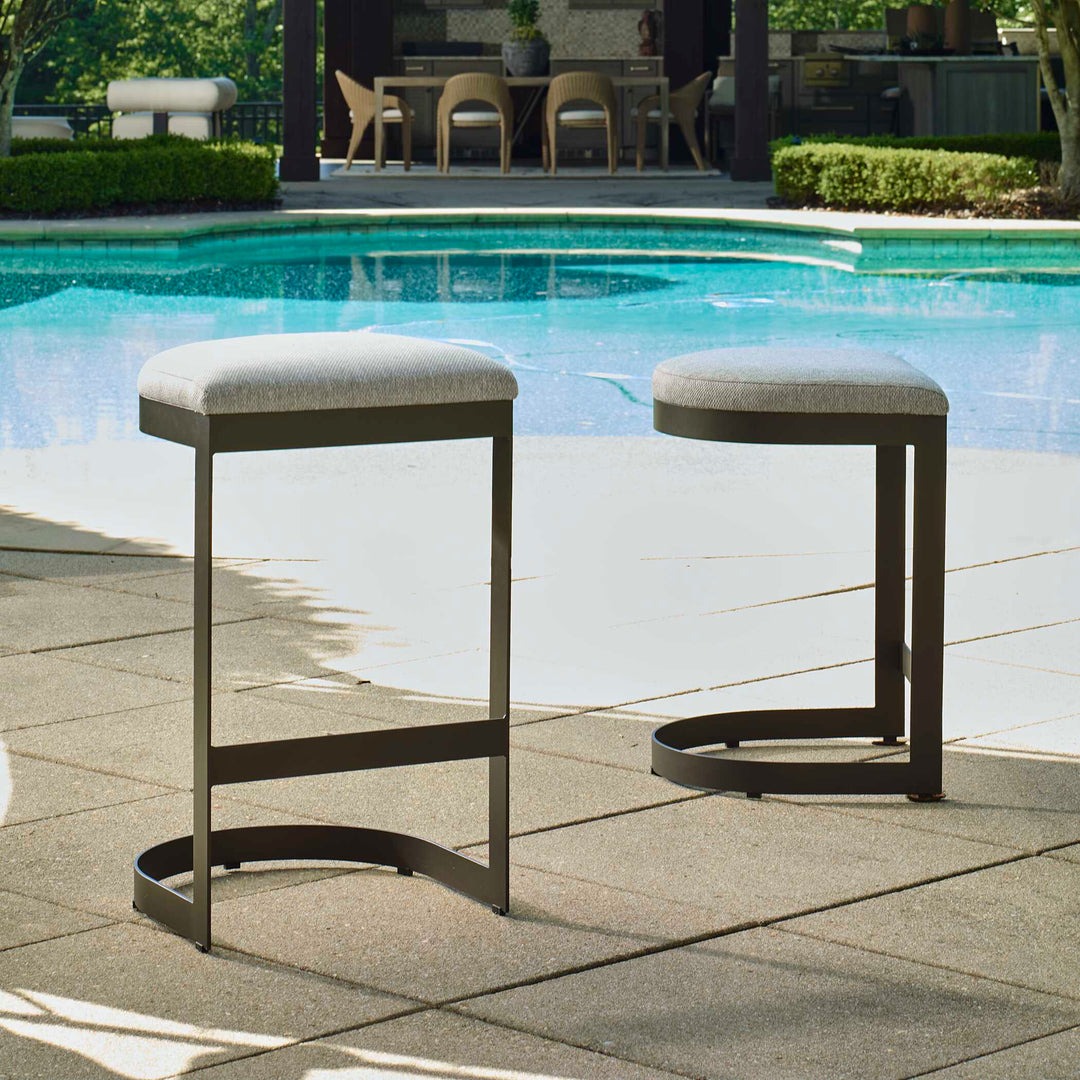 American Home Furniture Uttermost Maude Outdoor Bar Stool