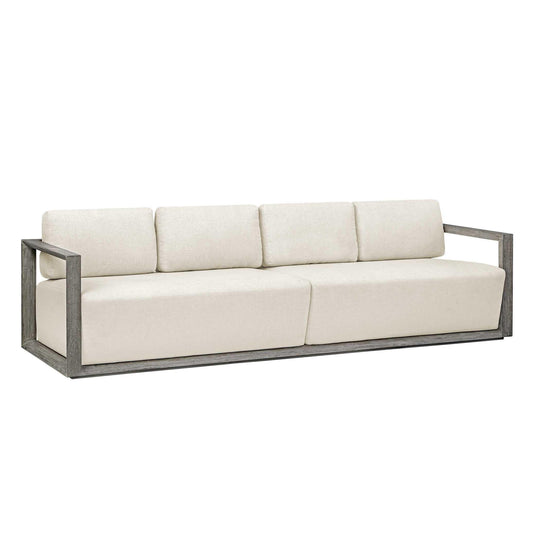 American Home Furniture Uttermost Remsen Outdoor Gray Sofa