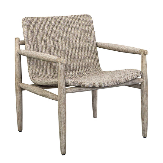 American Home Furniture Uttermost Sumba Wicker Outdoor Lounge Chair