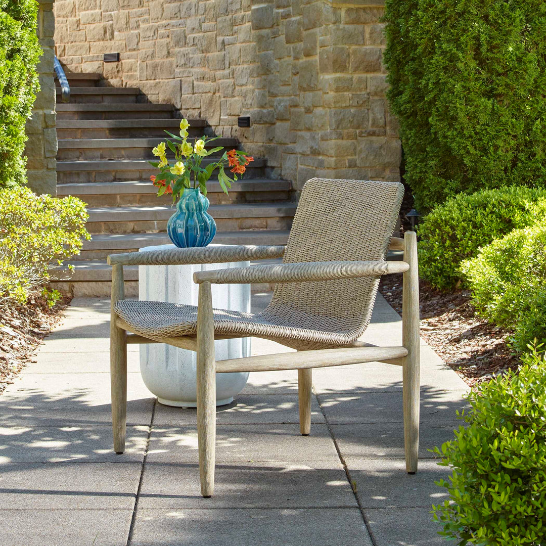American Home Furniture Uttermost Sumba Wicker Outdoor Lounge Chair