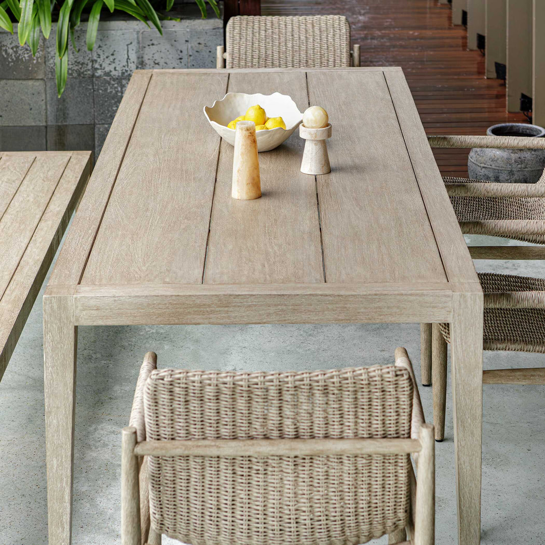 American Home Furniture Uttermost Kirkham Wooden Outdoor Dining Table