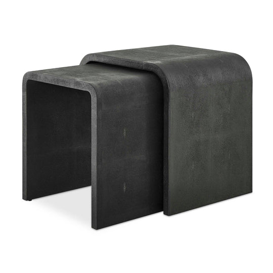 American Home Furniture Uttermost Interpose Nesting Side Table Set of 2
