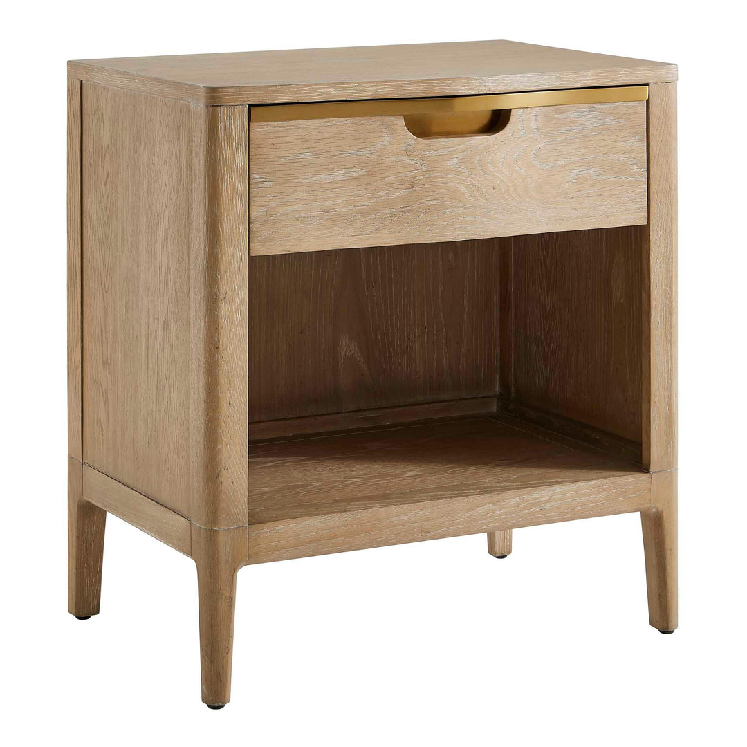 Tabi Natural Wood Side Table - AmericanHomeFurniture