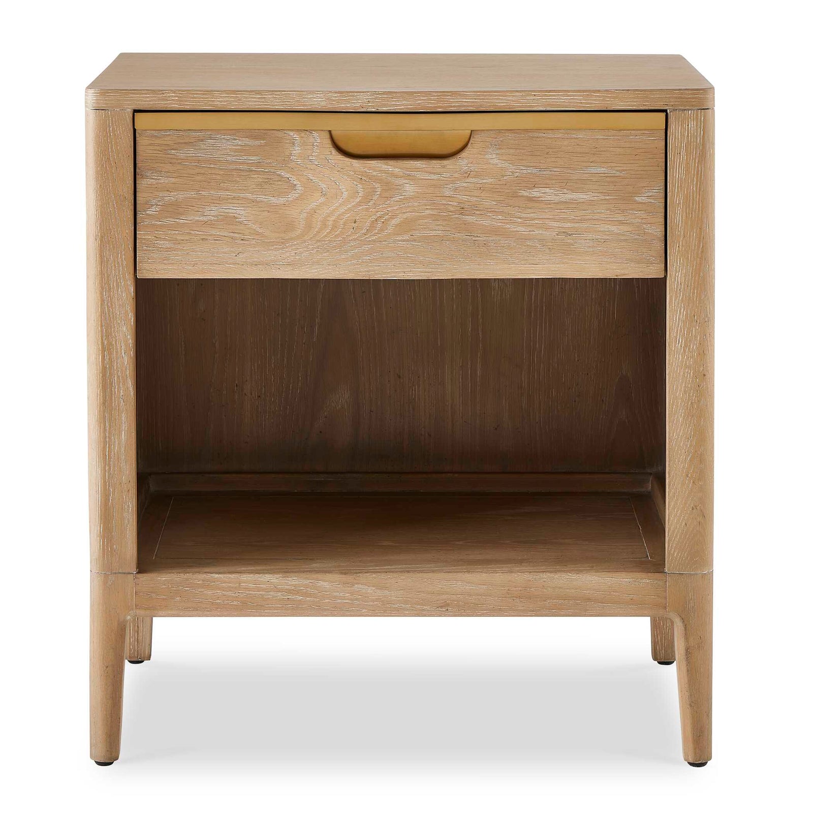 American Home Furniture Uttermost Tabi Natural Wood Side Table