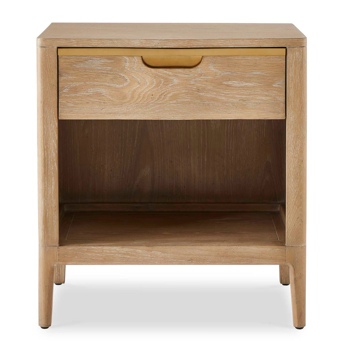 American Home Furniture Uttermost Tabi Natural Wood Side Table