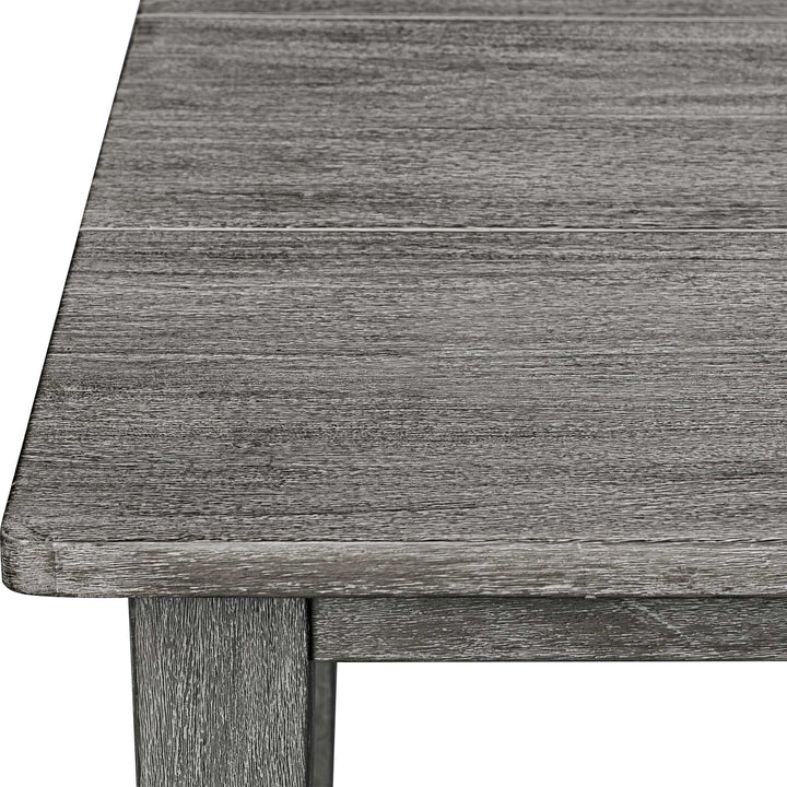 American Home Furniture Uttermost Forsyth Dark Gray Outdoor Dining Table