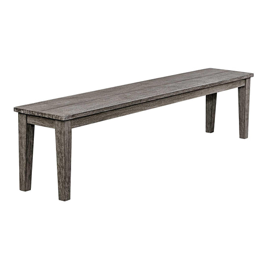 American Home Furniture Uttermost Forsyth Dark Gray Outdoor Bench