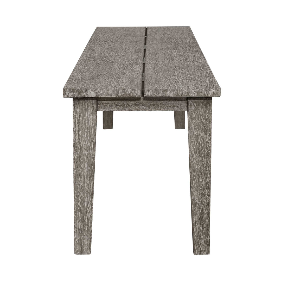 American Home Furniture Uttermost Forsyth Dark Gray Outdoor Bench