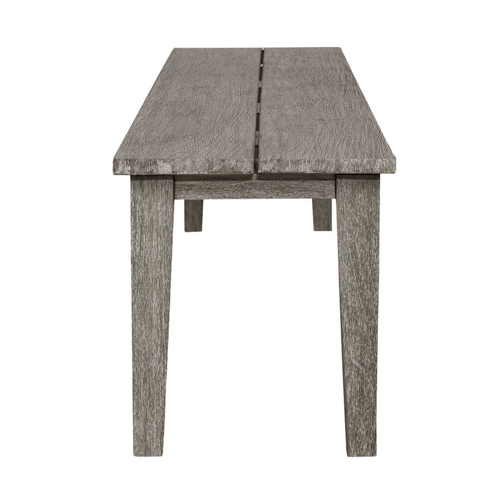 American Home Furniture Uttermost Forsyth Dark Gray Outdoor Bench