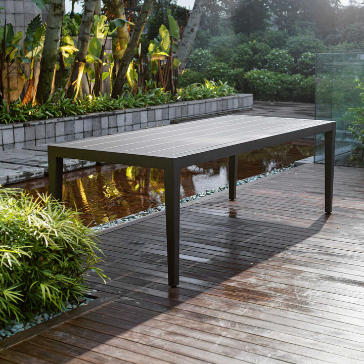 American Home Furniture Uttermost Polanco Outdoor Aluminum Dining Table