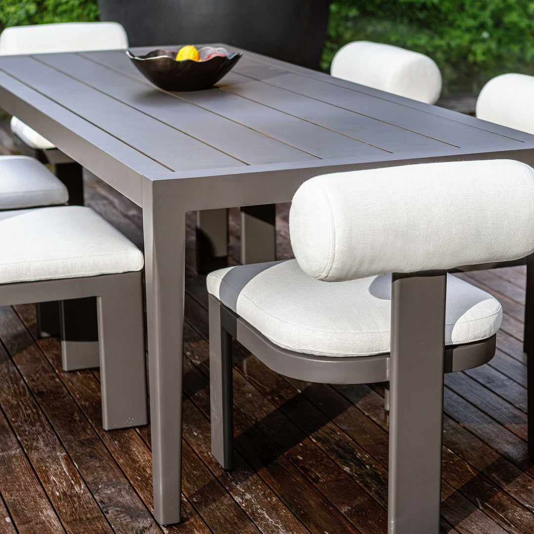 American Home Furniture Uttermost Polanco Outdoor Aluminum Dining Table