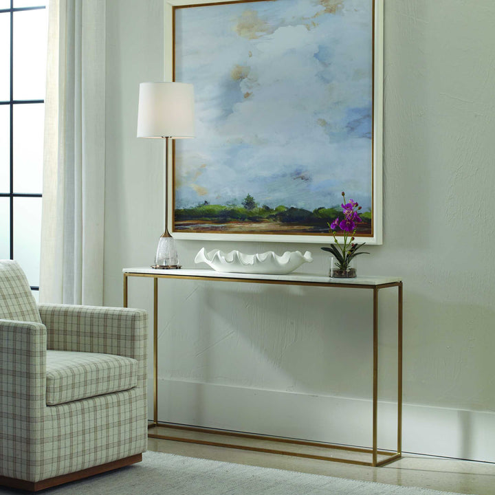 American Home Furniture Uttermost Redmond Sofa Counter Table