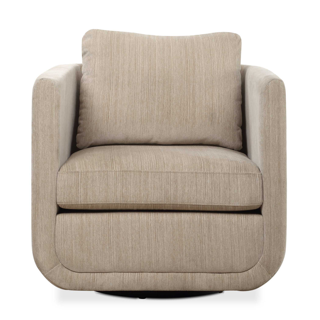 American Home Furniture Uttermost Abound Porcelain Swivel Chair
