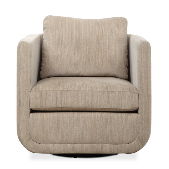American Home Furniture Uttermost Abound Porcelain Swivel Chair