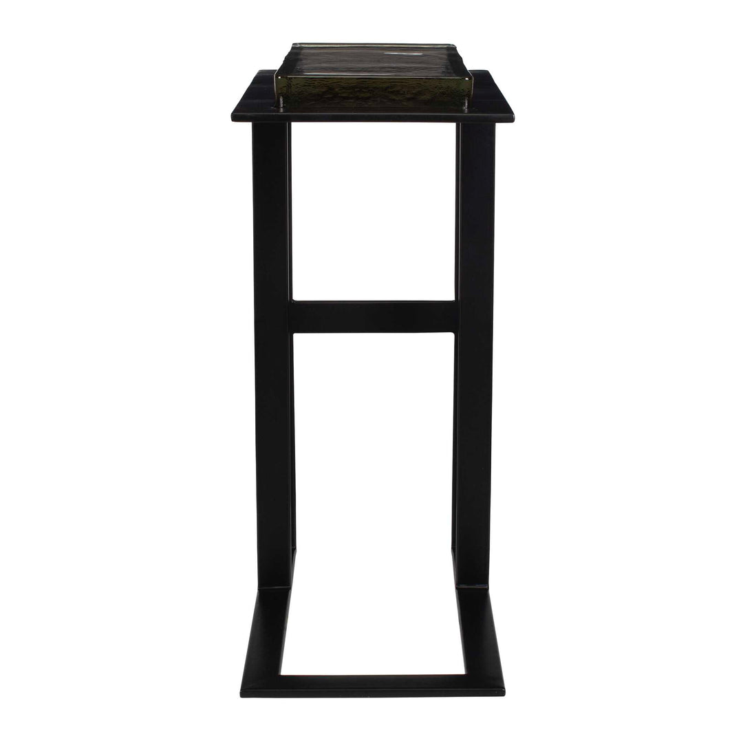 American Home Furniture Uttermost Soma Black Accent Table