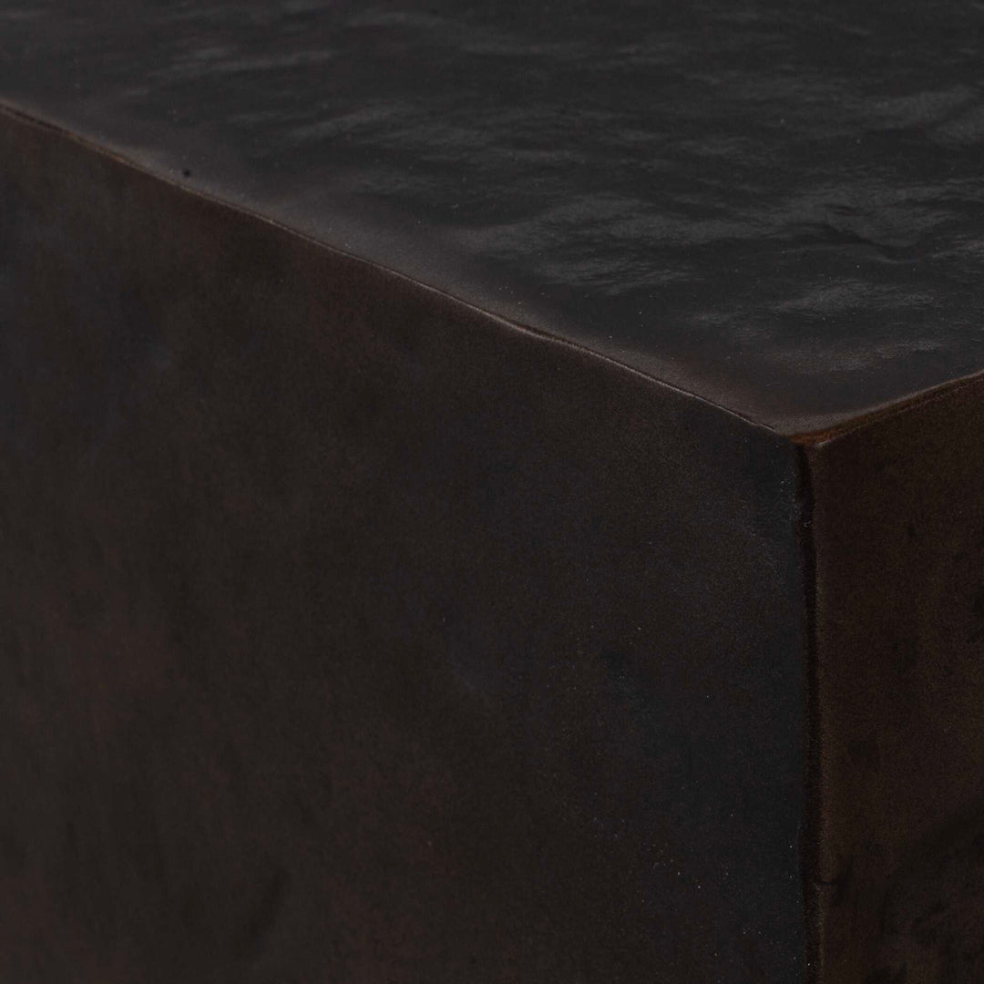 American Home Furniture Uttermost Obra Bronze Outdoor Side Table