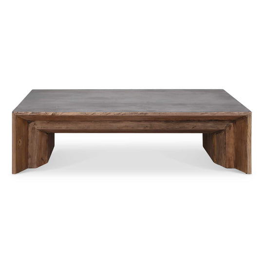 American Home Furniture Uttermost Vail Gray Elm Coffee Table