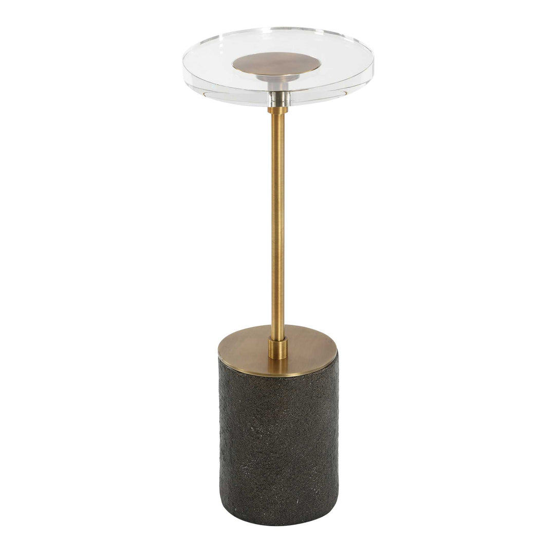 American Home Furniture Uttermost Kaufman Crystal Accent Table