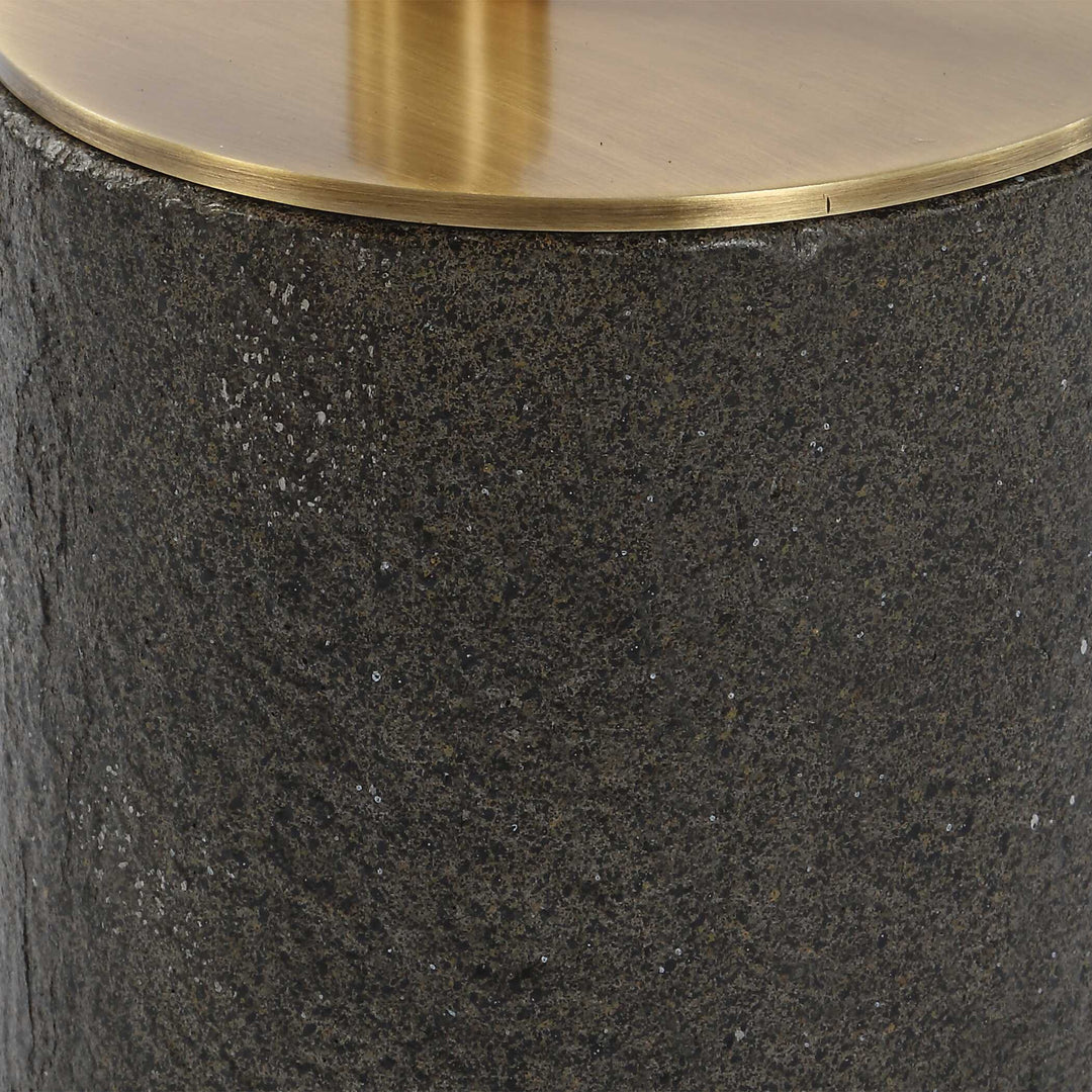 American Home Furniture Uttermost Kaufman Crystal Accent Table