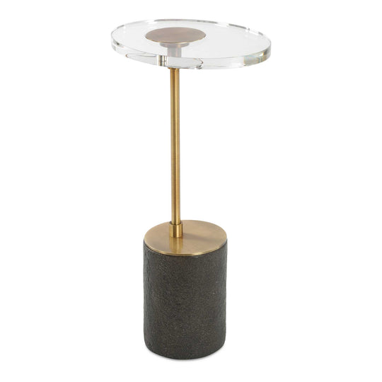 American Home Furniture Uttermost Kaufman Crystal Accent Table