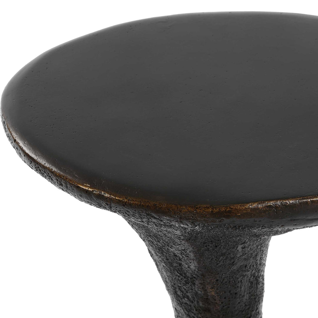 American Home Furniture Uttermost Milan Outdoor Dark Bronze Drink Table