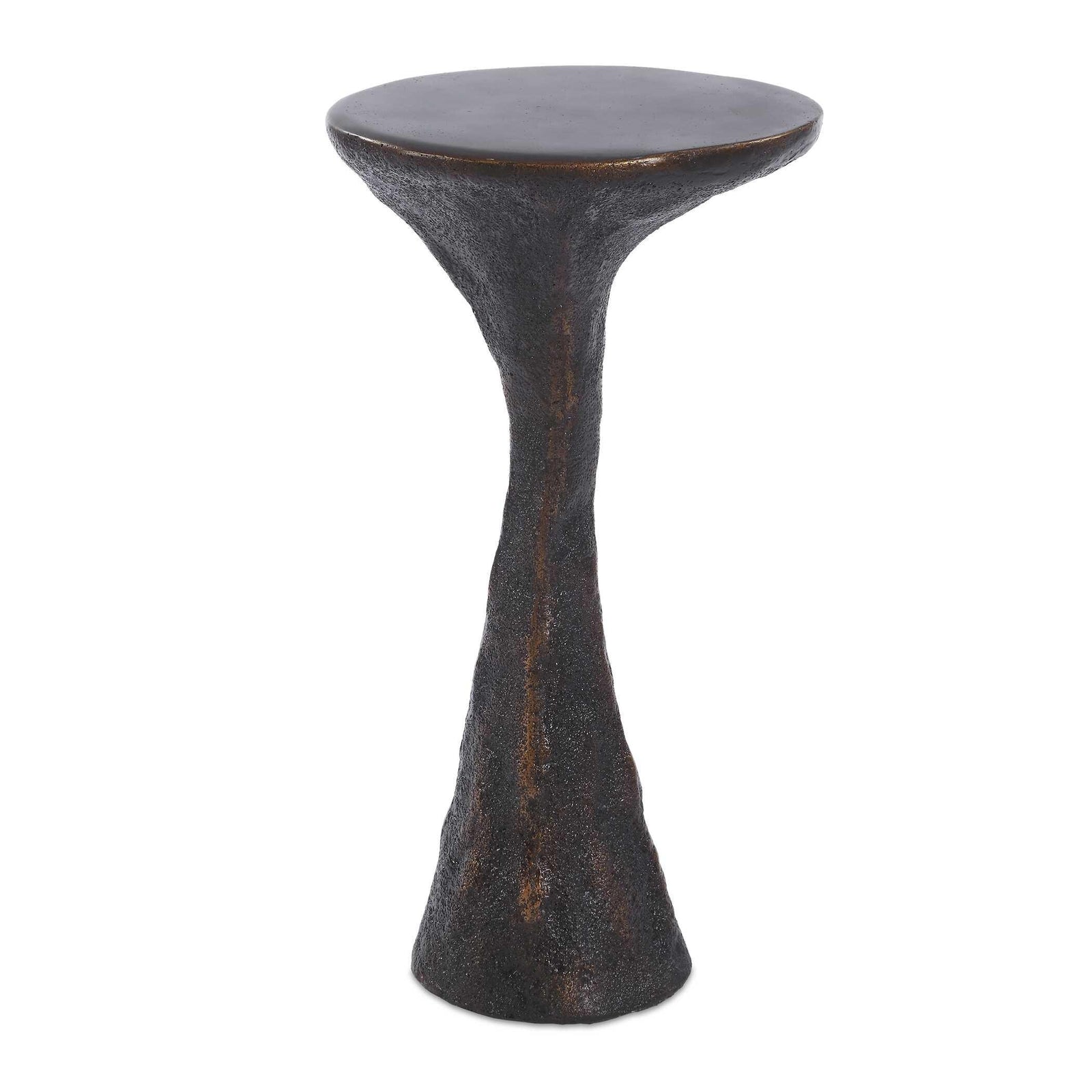 American Home Furniture Uttermost Milan Outdoor Dark Bronze Drink Table