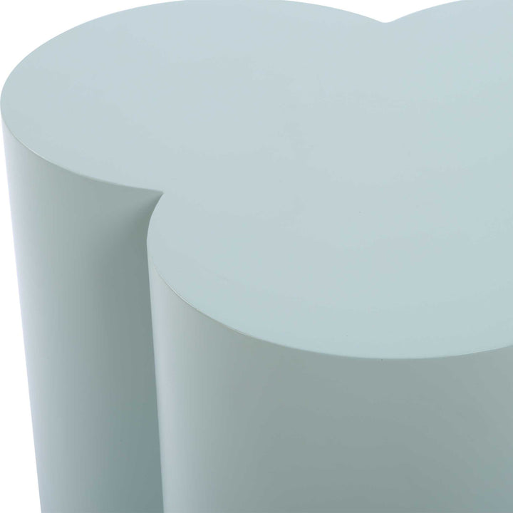 American Home Furniture Uttermost Beven Outdoor Light Blue Accent Table
