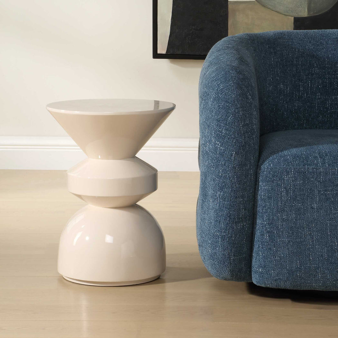 American Home Furniture Uttermost Lyford Modern Accent Table