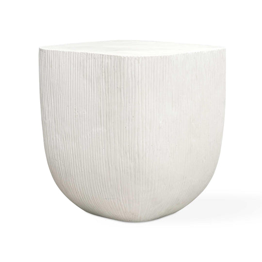 American Home Furniture Uttermost Alma Concrete Outdoor Side Table