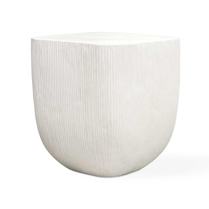 American Home Furniture Uttermost Alma Concrete Outdoor Side Table