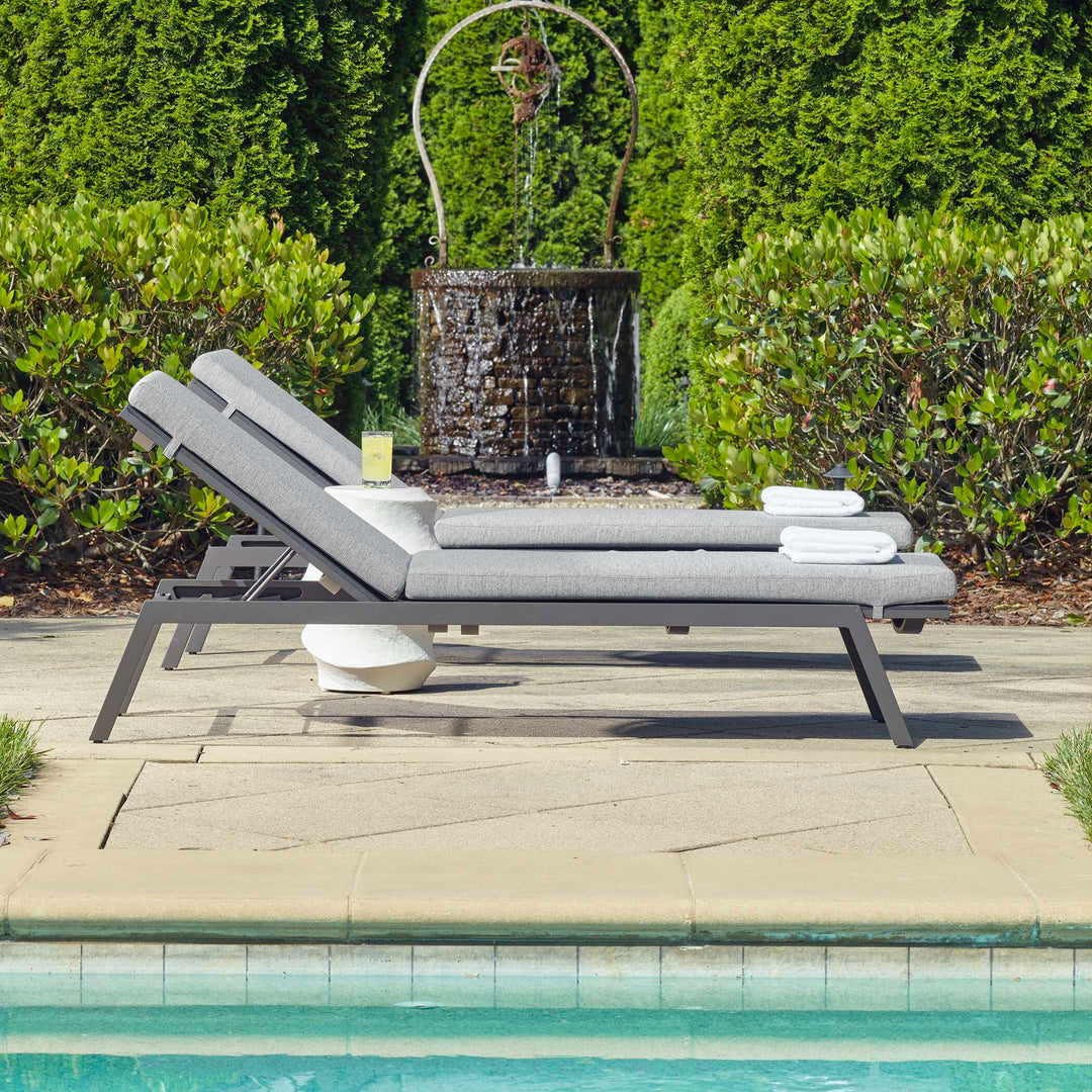 American Home Furniture Uttermost Bea Outdoor Pool Chaise