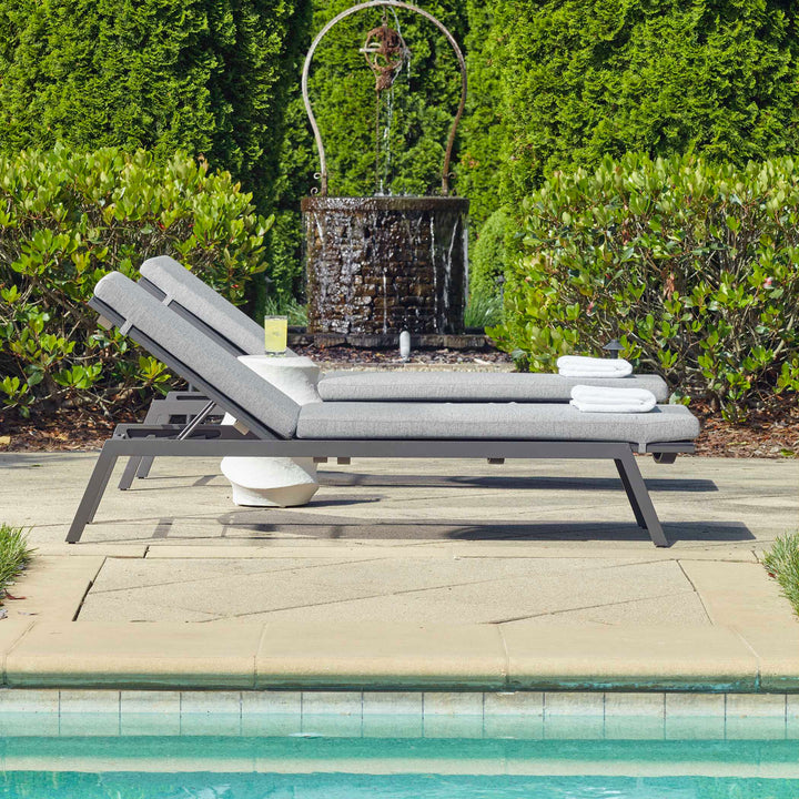 American Home Furniture Uttermost Bea Outdoor Pool Chaise