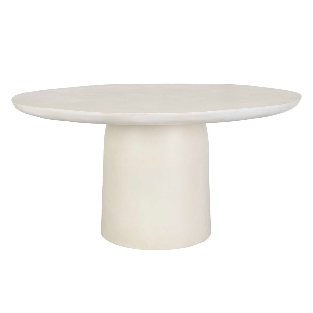 American Home Furniture Uttermost Madrone Warm White Outdoor Dining Table