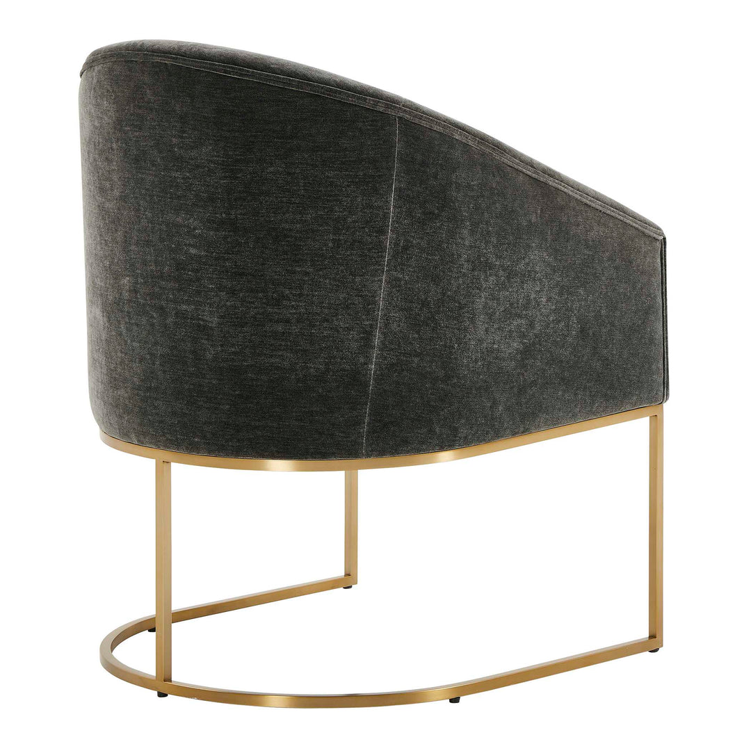 American Home Furniture Uttermost Hanni Charcoal Dining Chair Set of 2