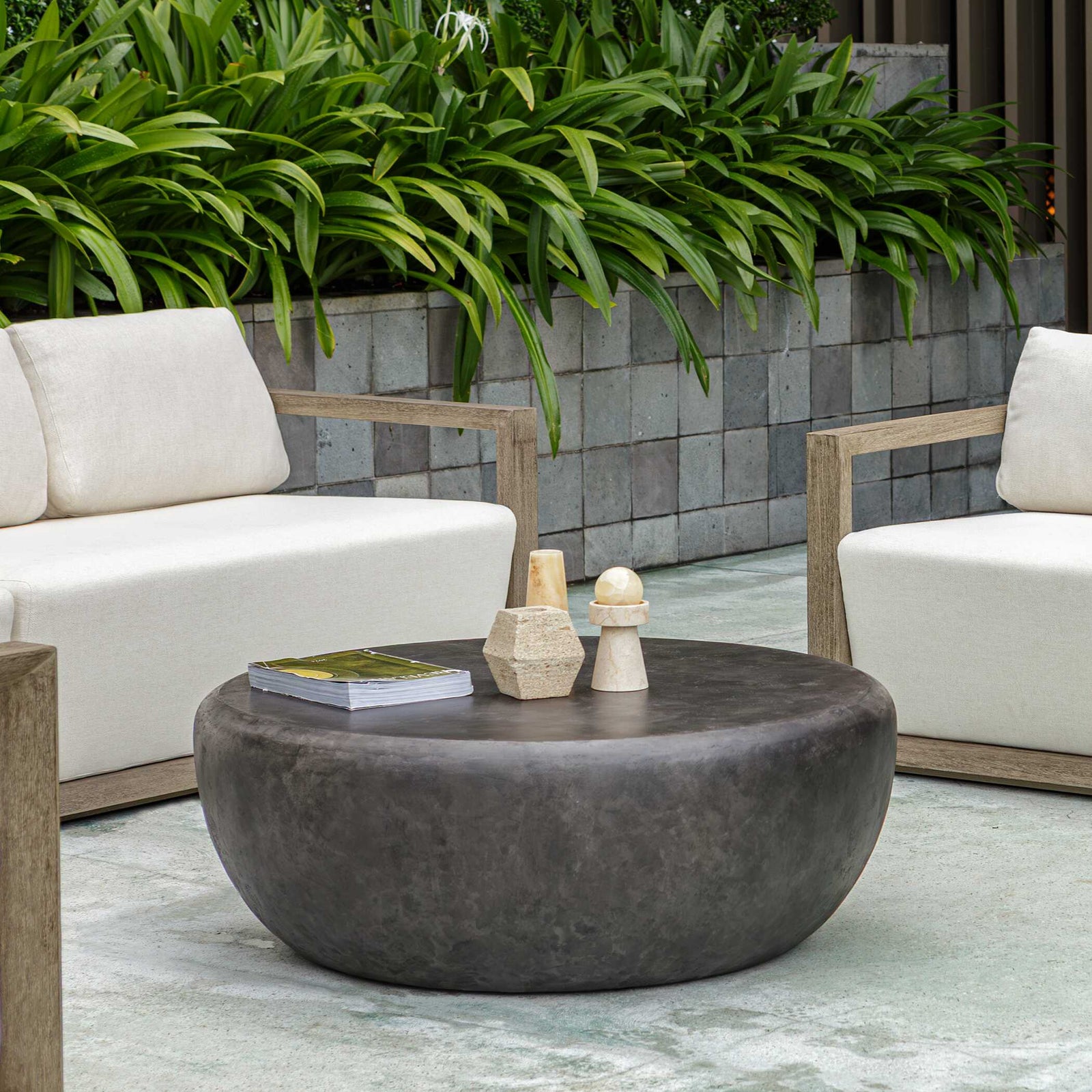 American Home Furniture Uttermost Jones Outdoor Coffee Table