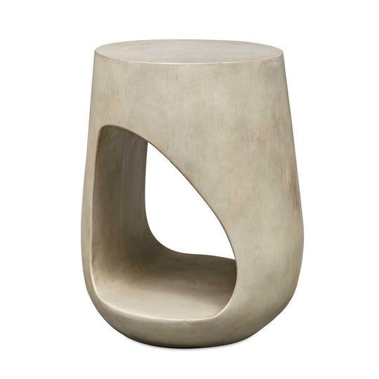 American Home Furniture Uttermost Lithos Gray Outdoor Accent Table