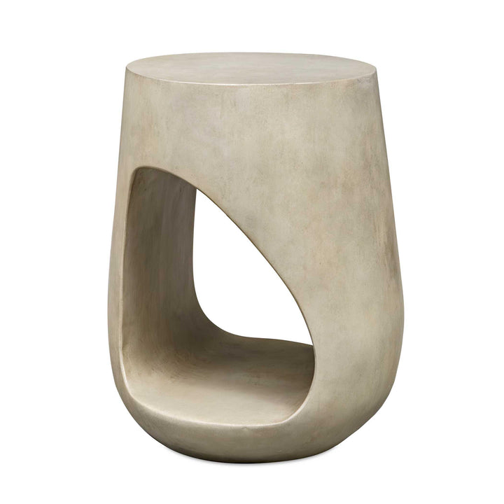 American Home Furniture Uttermost Lithos Gray Outdoor Accent Table